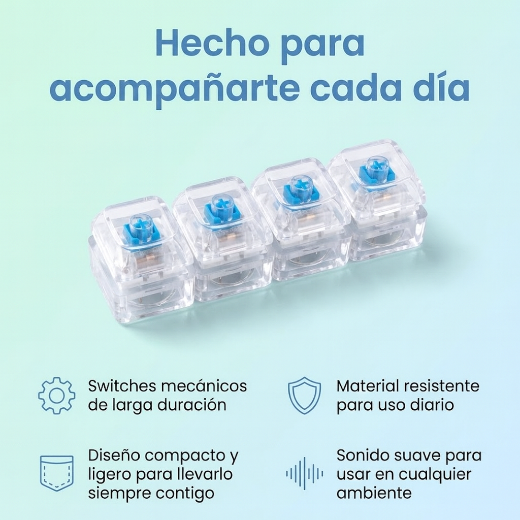 Llavero Mecánico Antiestrés Sensorial